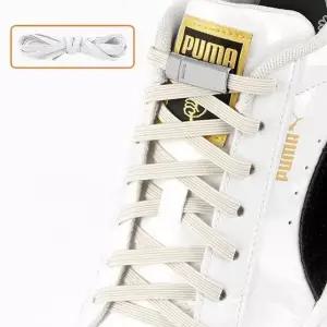 [에이치플러스몰]자석 고정 클립 등산용 운동 신발끈 화이트 신발 정리끈