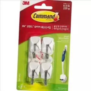 [생활] 후크 강력 다용도 와이어 무타공 벽걸이 거는 후크 정리용 와이어