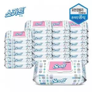 스카트 물티슈 휴대 다용도 화장지 70매x24팩