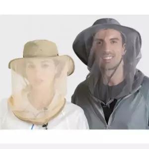 방충망 모자 벌레 차단 캠핑 낚시 해충 방어 안전망 모자