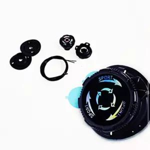 01끈-블랙 스포츠 와이어 러닝화 다이얼 신발끈 VWFHFVQB