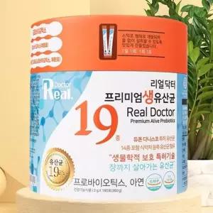 생 유산균 19 2gX180포 환 분말 건강보조식품 건강즙 야채즙