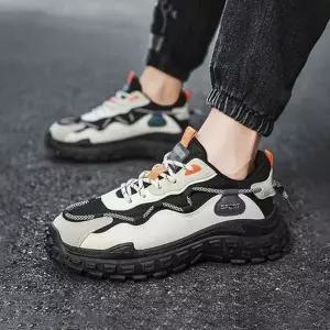 2컬러 남성 메쉬 소재 데일리 스니커즈 신발 Z W616 키높이스니커즈