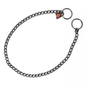 강아지 블랙스텐 체인 목줄 45cm 1P 반려견 목걸이-WD46C9D