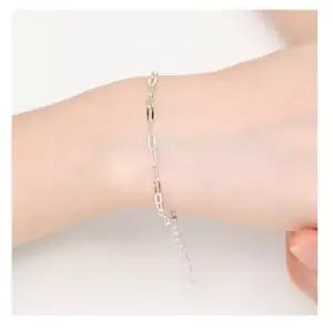 92.5 컷팅 모줄 은 실버 체인 데일리 여름 심플 우정 팔찌