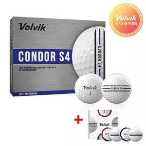 [볼빅] 2026 콘도르 S4 우레탄 4피스 골프공 [12구+4구]