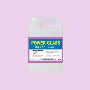 3.75L 체 체전용세정액 파워글라스 유리세정제 대용량유리세정제