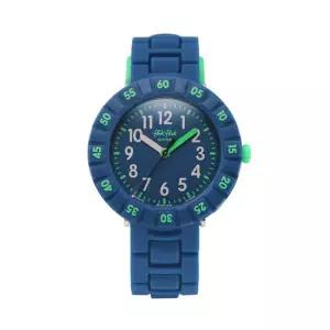 플릭플락 FCSP086 COLOR BLAST SOLO DARK BLUE 아동 우레탄시계