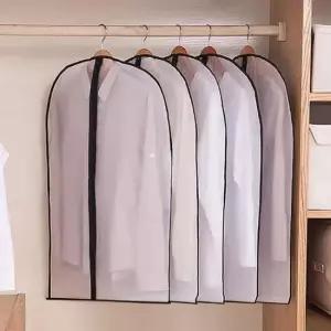 [생활] 5p 옷커버 정장 지퍼식 반투명 골프