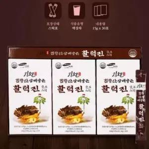김오곤 침향 산삼배양근 활력진 골드스틱 15g 30포