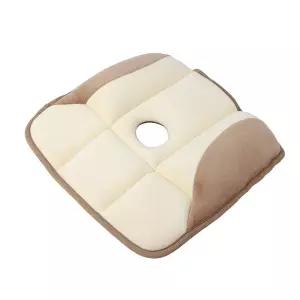 체중분산 사무실의자 임산부방석 베이지 폭신한 학생