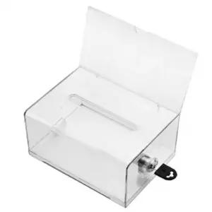 [문구] 아크릴 명함 상자 명함통 응모함 당첨권 경품 접수함