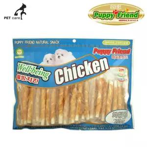 퍼피프랜드 400g 치킨껌 애완용품 강아지 애완용품 애완간식 애견용품 애완