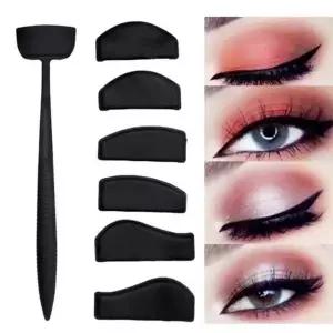 [골드스마일]아이 화장 도구 6IN1 아이섀도우 가이드 모형 세트 마스카라가이드