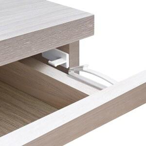 8팩 안전 강력 보이 쿨러너 잠금장치, 서랍 보호용 보호 접착제가 포함된 잠금장치, 안전