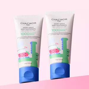 차앤맘 해피스마일 키즈 치약 딸기향 60ml X 2개
