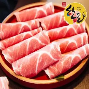 [T멤버십]돈팡 한돈 뒷다리 대패 600g+600g+600g 총1.8kg