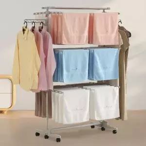 [아트박스]/보노하우스 루미에 특대형 7단 접이식 빨래 건조대 더블이불봉형