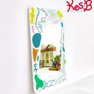 [콩심팥심]아동 전신 거울 어린이 전신 거울 어린이용 유아용 공룡 안전