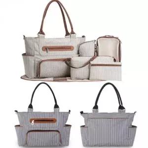 [RIZPICK]접이식 유모차 고정용 다용도 기저귀 백 외출 숄더백 엄마용 백팩