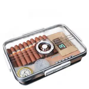 시가휴미더 습도 온도 조절 케이스 휴대용 보관함