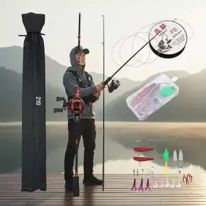 입문용 베이트릴 루어대 세트 멀티컬러 라인 1.6m