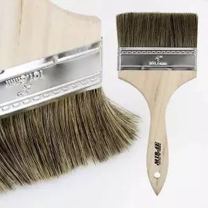 붓4호/셀프페인트 부자재 다용도 평붓 문틀 도구 롤러 페인트자재