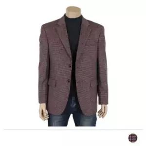 MJS20031 로렌 모직 체크 콤비자켓