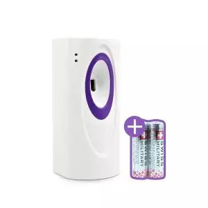 kimspp 분사력 강한 액상방향제 전용 보라 자동분사기+건전지 캔향