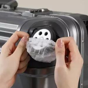 여행용 캐리어 바퀴 커버 80P 의자 다리 소음 방지 보호 캡 고탄력