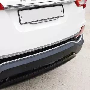 [콩심팥심]G4렉스턴 메탈 트렁크 가니쉬