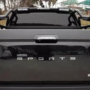 [콩심팥심]렉스턴스포츠 메탈 트렁크 포인트 가니쉬