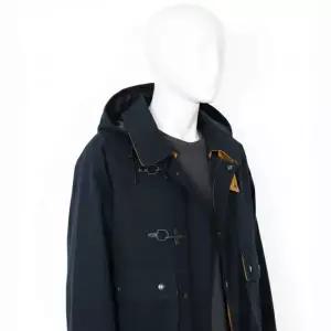 AIE FSG 자켓 NS915 코튼 웨더 파라핀 코팅 네이비