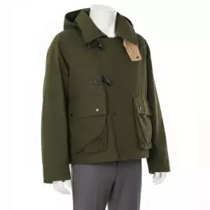 AIE FSG 자켓 코튼 웨더 파라핀 코팅 올리브 NS915