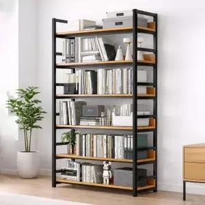/가구느낌 리버책장 6단 1100 철제 책꽂이 인테리어