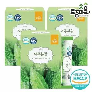 [토종마을]프리미엄 국산 여주분말 30스틱 X 3개 2+1 HACCP인증 3개월