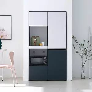 /바이탈버브 코지 오브제 500멀티렌지대+도어형 LPM광파주방수납장