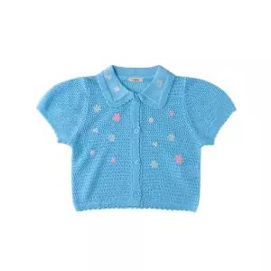 [롯데백화점]룰라비 LB.자수 카라 가디건 76322-200-01JS