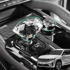 기어봉 조그 다이얼 커버 그랑 콜레오스 차량용 인테리어 액세서리