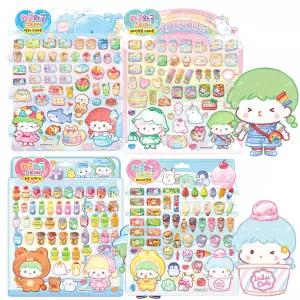 탕후루의 달인 와글와글 스티터 4종 세트 / 다꾸 데코 다이어리 꾸미기