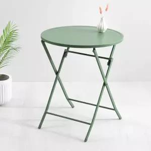피파 600 원형 접이식 테이블 야외 철재 간이 카페