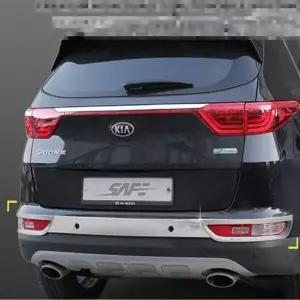 [셀러에이드]리어 몰딩 세트 올뉴 스포츠 크롬 뒷범퍼 보호대 차량 범퍼가드