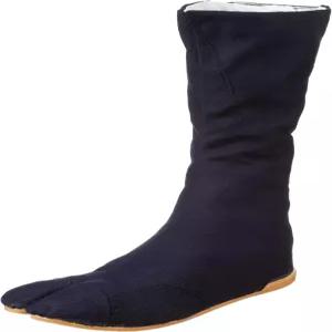 마루고 타비 부츠 닌자 신발 지카타비 야외 만넨 누이츠케 바느질 고무 밑창 12호크