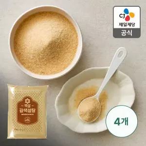 [CJ제일제당][본사배송] 백설 갈색설탕3kgX4개
