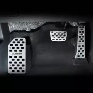 [셀러에이드]튜닝 차량 악셀 페달 올뉴투싼 스포티 커버 향상형