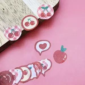 스티커 봉봉 체리 100p