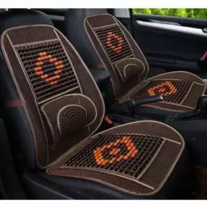 자동차 쿨시트 등받이 브라운