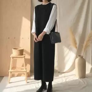 [다잇템] 여성 빅사이즈 스웨터 롱 가을겨울 원피스