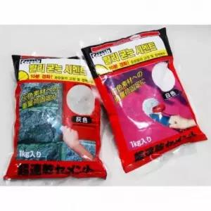 보수용 시멘트 1kg 셀프 몰탈 타일 크랙 메우기