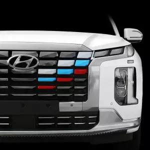 더뉴 팰리세이드 튜닝 용품 그릴 포인트몰딩